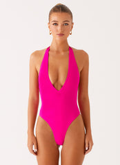 Delia One Piece Swimsuit - Fuchsia