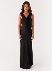 Arya Maxi Dress - Black