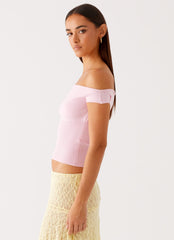 Coleman Knit Top - Pink