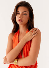 Coralina Ring - Gold/Amber
