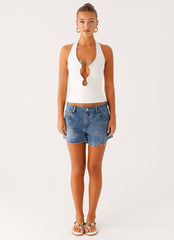 Diego Halter Top - Off White