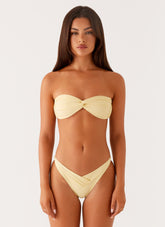Delta Bikini Bottoms - Lemon