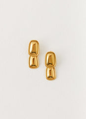 Doubled Up Earrings - Gold