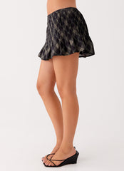 Dreamscape Mini Skirt - Check