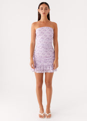 Ember Mini Dress - Lavender Meadow