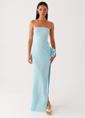 Fenway Strapless Maxi Dress - Mint
