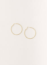 Maxxy Hoop Earrings - Gold