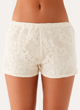 Nada Mini Shorts - Ivory