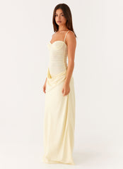 Romy Maxi Dress - Yellow