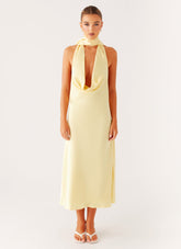 Sonny Midi Dress - Yellow