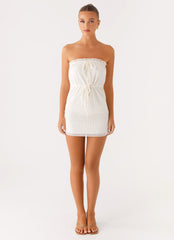 Alina Mini Dress - Ivory