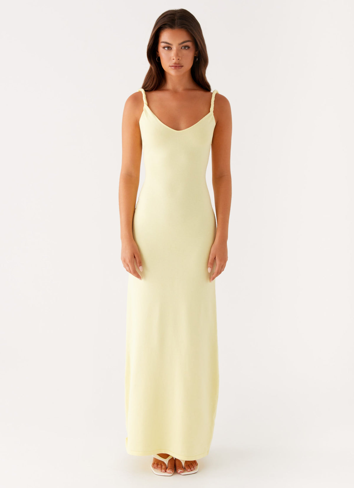 Anastasia Maxi Dress - Yellow