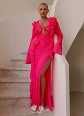 Charlize Maxi Dress - Pink