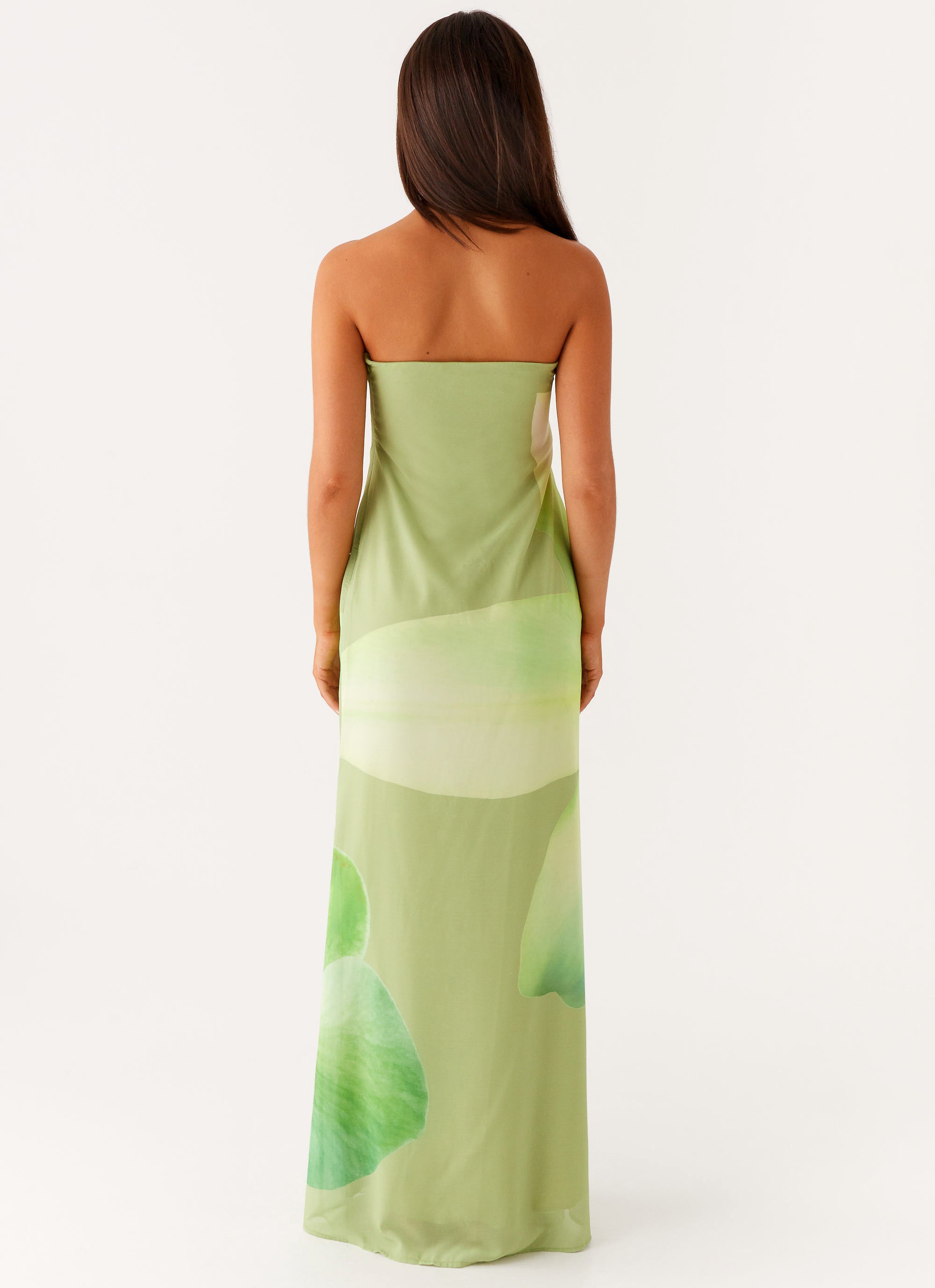 Darcy Maxi Dress - Green Floral