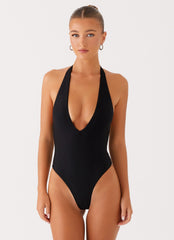 Delia One Piece Swimsuit - Black