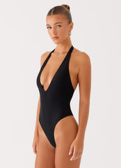 Delia One Piece Swimsuit - Black