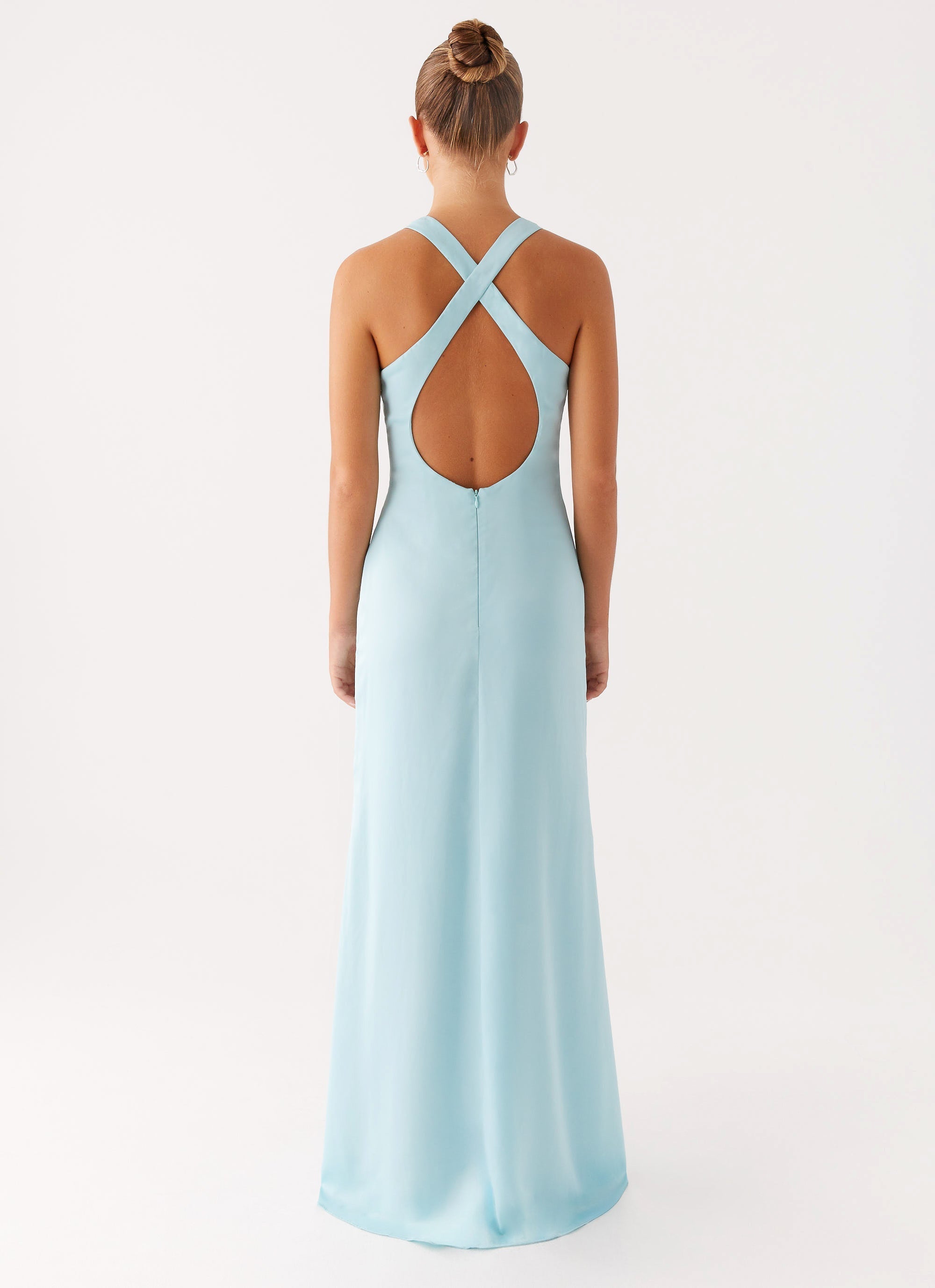 Desi Halterneck Maxi Dress - Mint