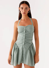 Fable Mini Dress - Sage