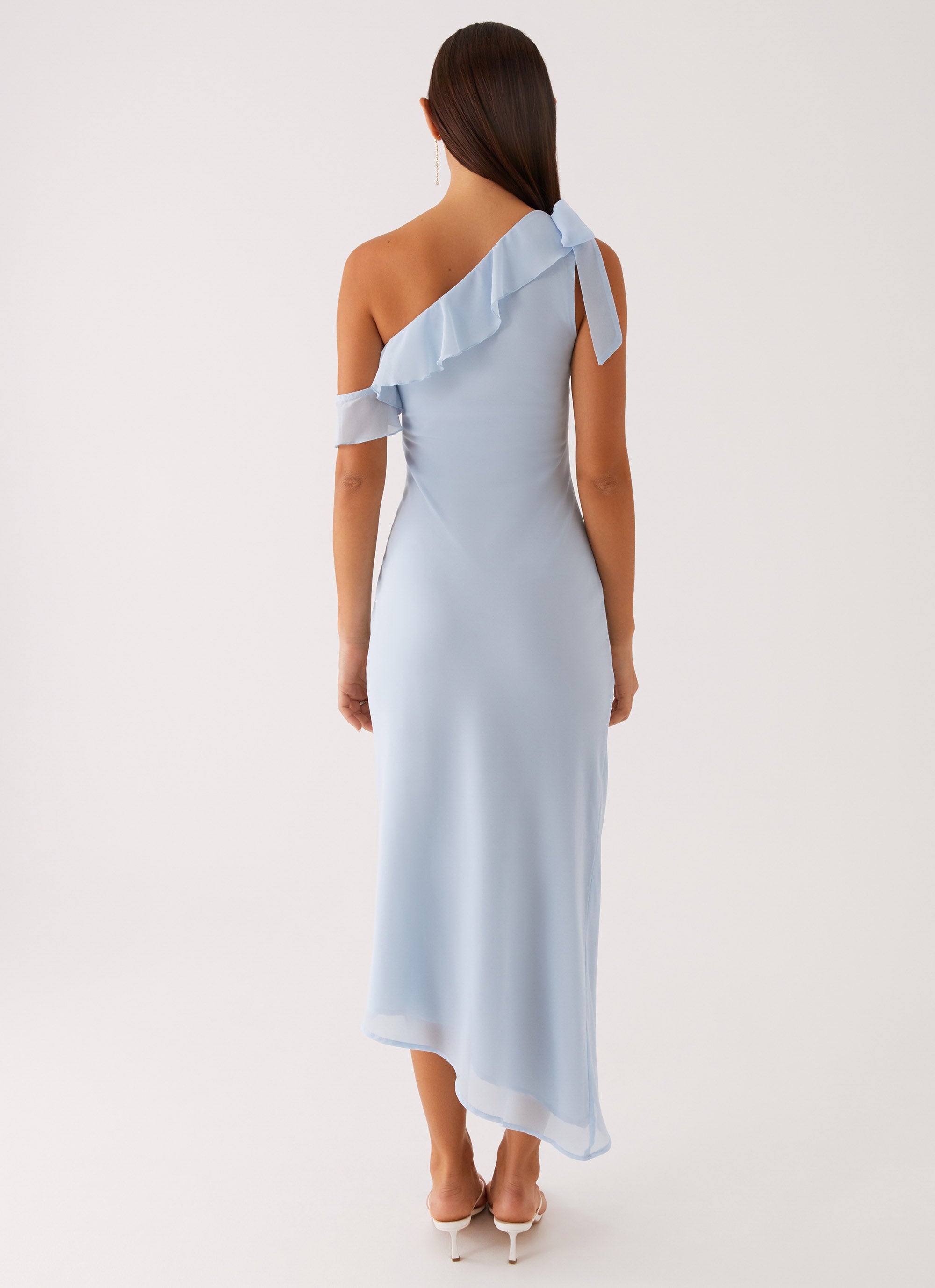 Faithful Midi Dress - Blue