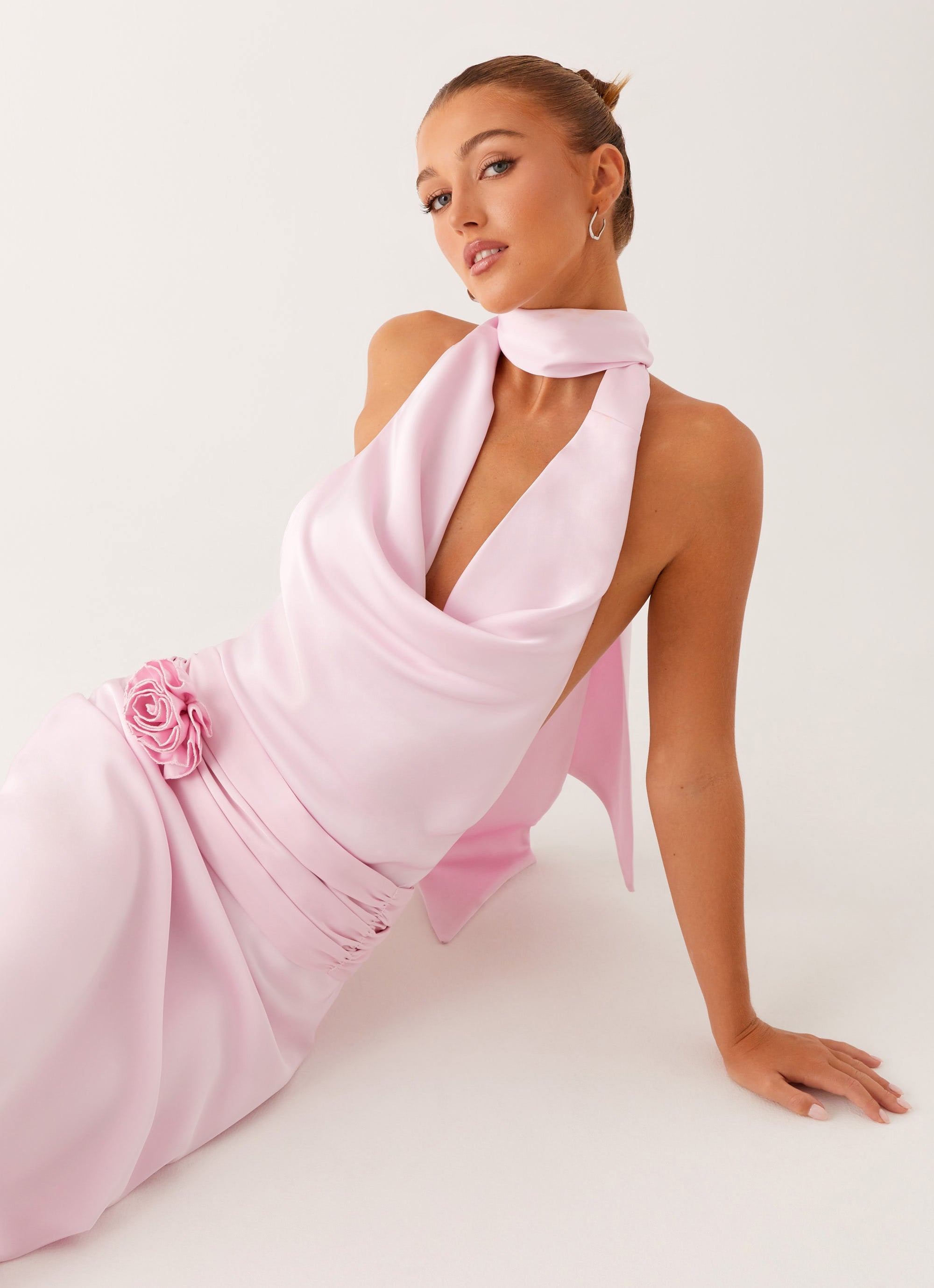 Imani Maxi Dress - Pink
