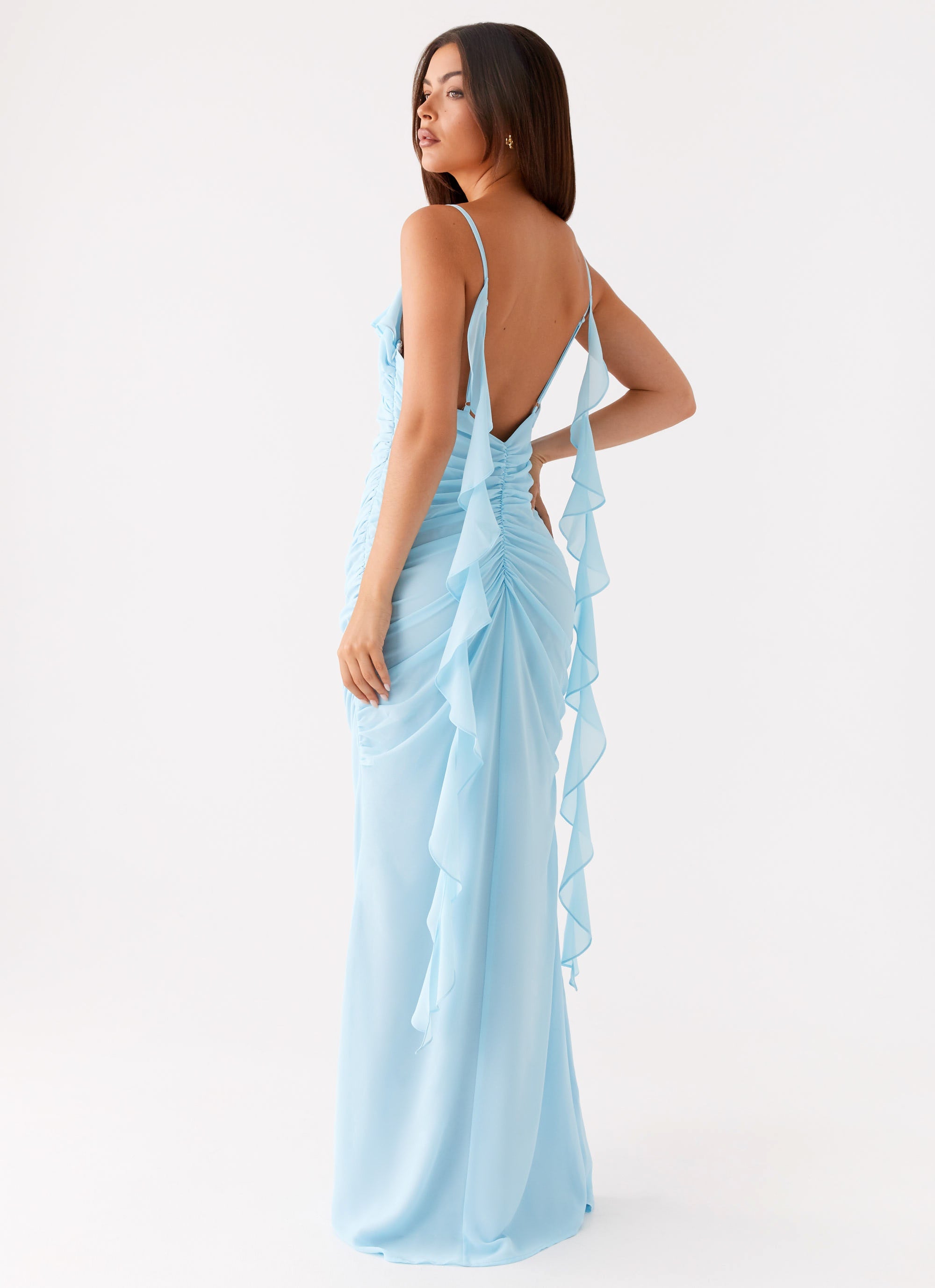 Jasmina Maxi Dress - Blue
