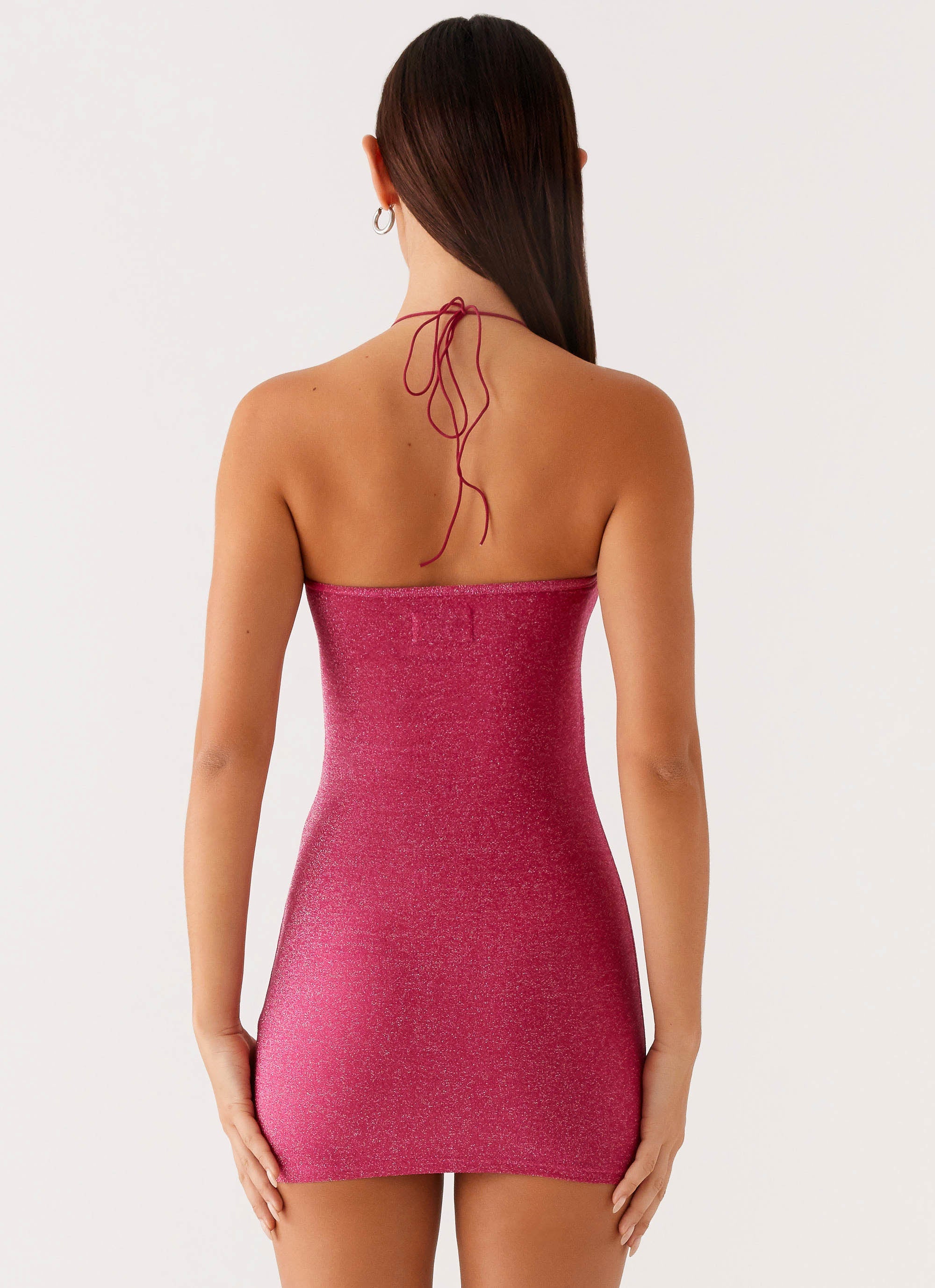 Jupiter Mini Dress - Raspberry