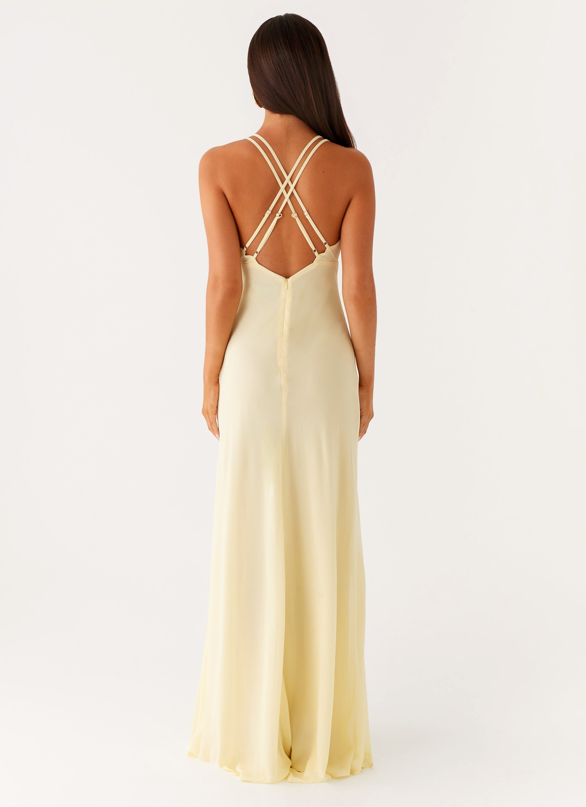 Kacia Maxi Dress - Lemon