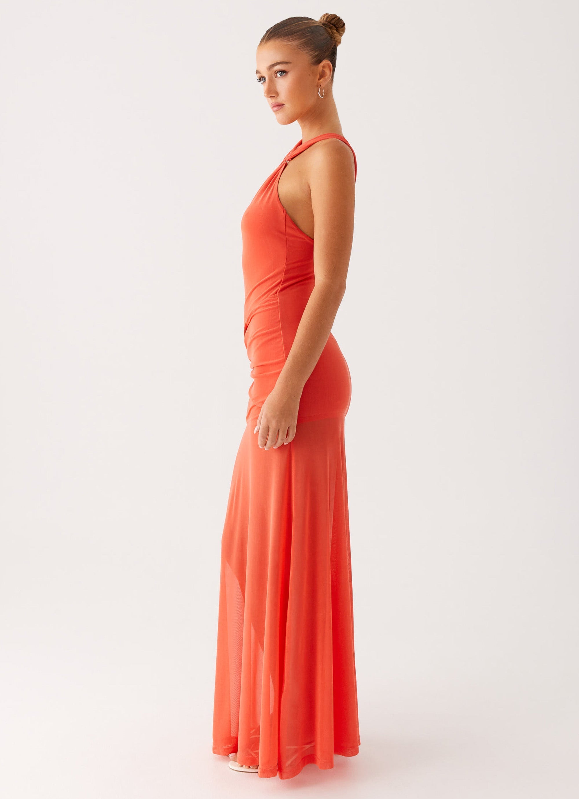 Kavala Maxi Dress - Coral