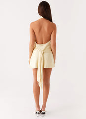 Kenzie Mini Dress - Yellow