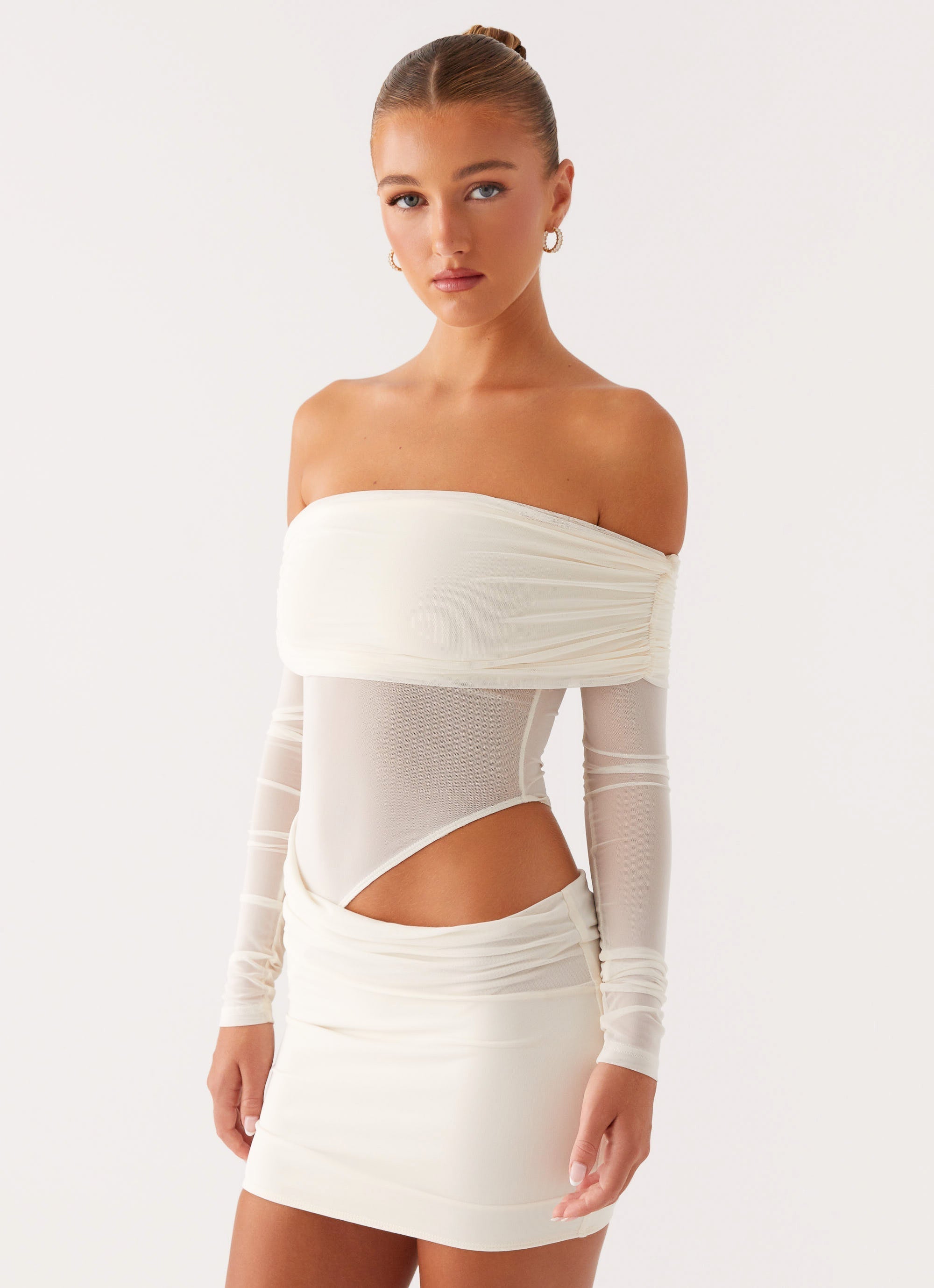 No Doubt Mini Dress - Ivory