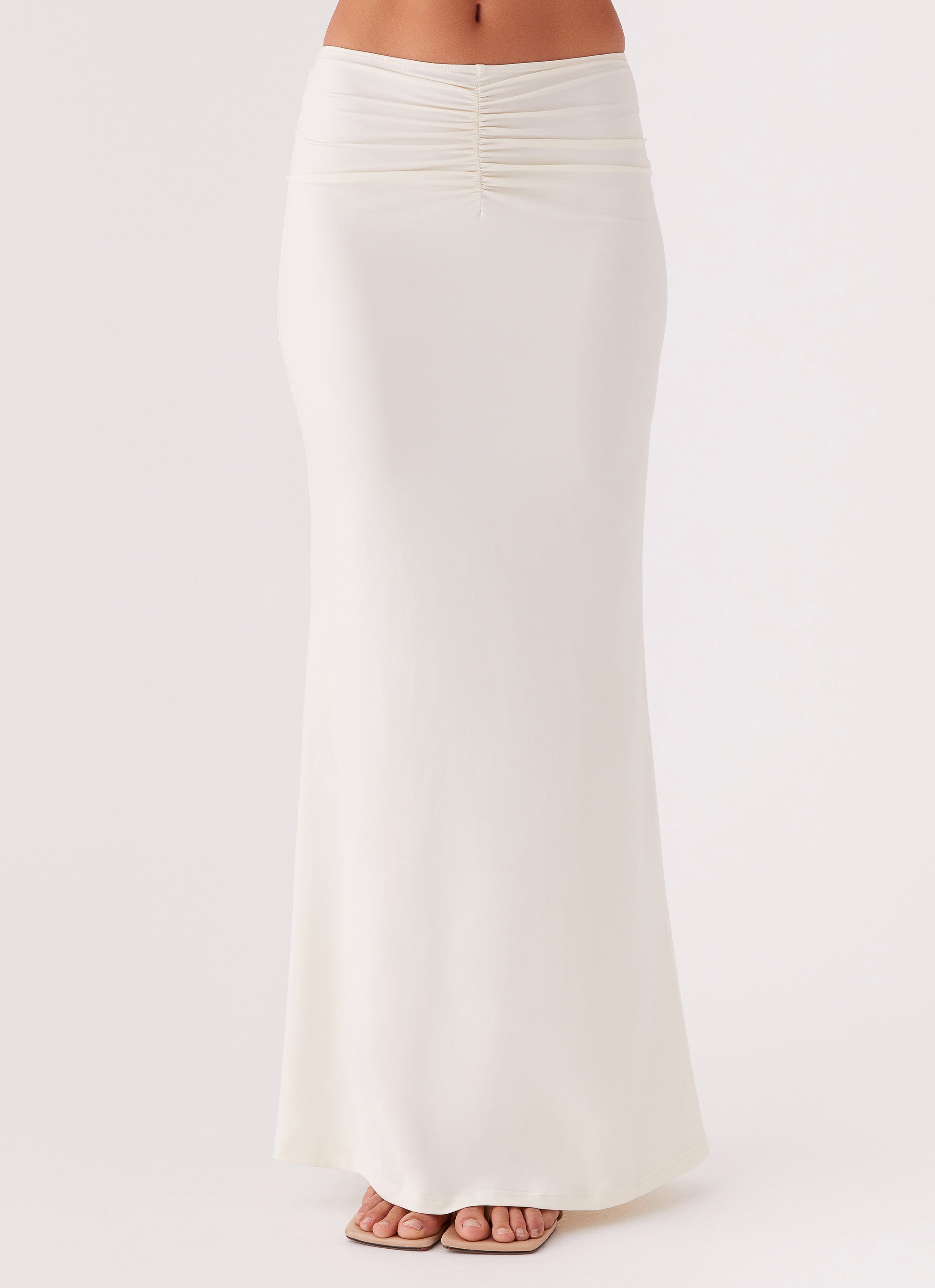 Trixie Maxi Skirt - Ivory