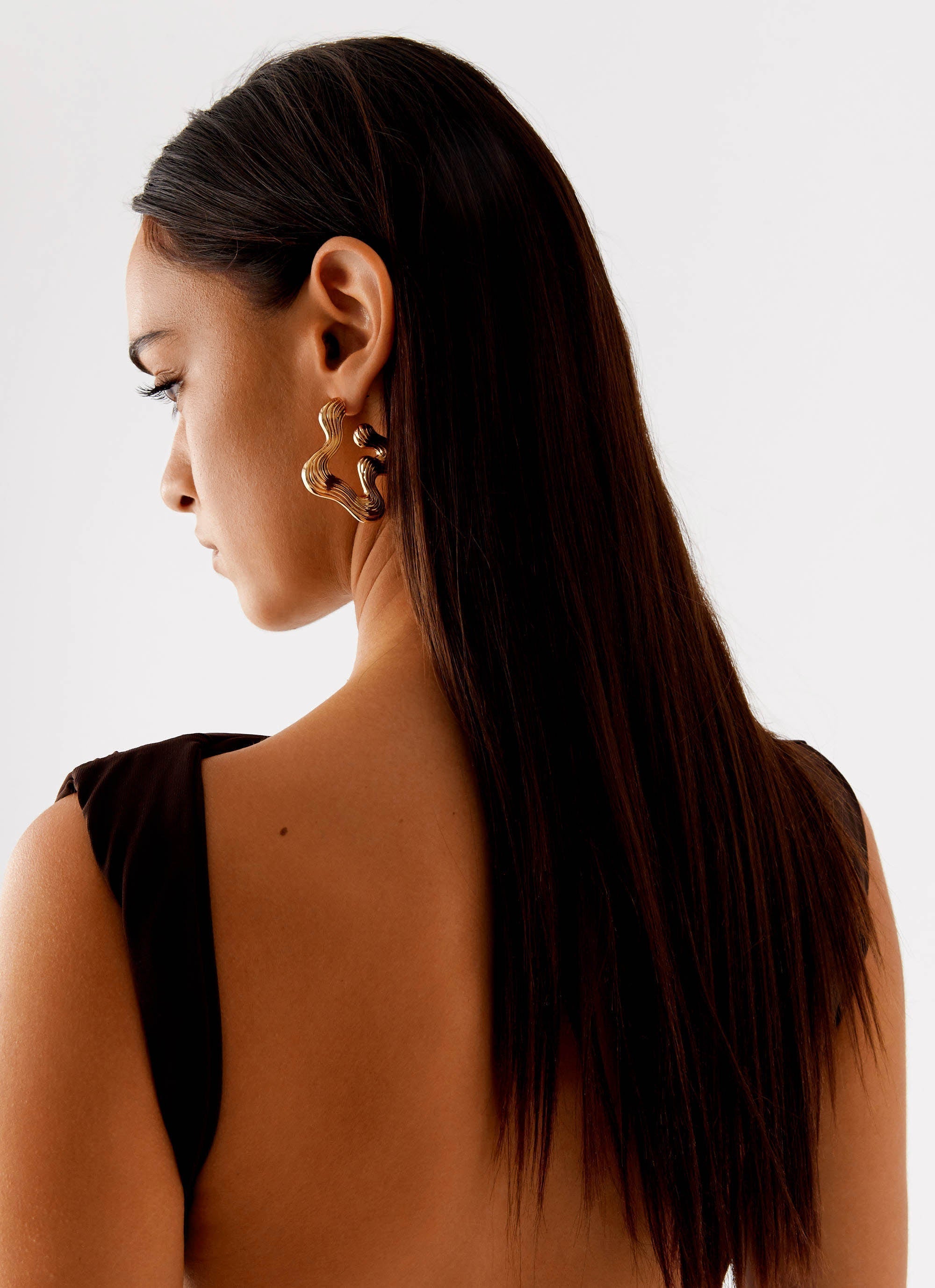 Jacey Earrings - Gold