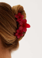 Goji Hair Clip - Raspberry